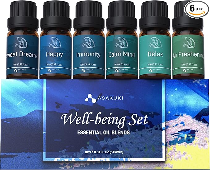 ASAKUKI Essential Oil Blends, Essential Oils by ASAKUKI