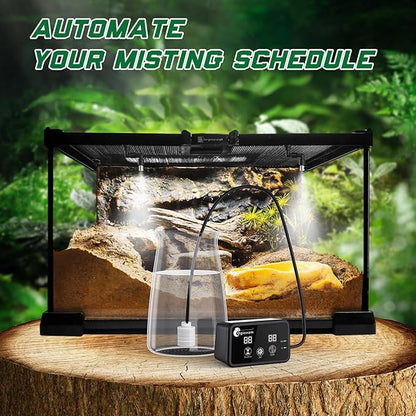 Automatic Reptile Mister System, Reptile Humidifiers Smart Misting System - Image 2