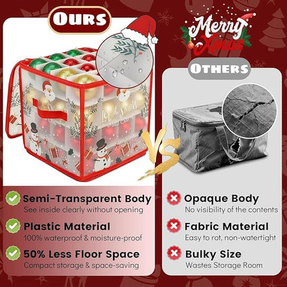 Christmas Bauble and Decoration Storage Cube - Image 2