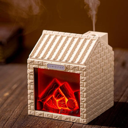 Mini Fireplace Cool Mist Humidifier by Daileeby