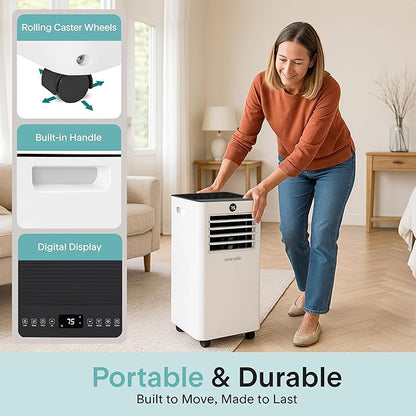 SereneLife 10, 000 BTU Portable Air Conditioner - Image 5