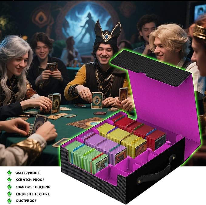 MTG Deck Boxs, Trading Card Storage Box, Card Storages Boxes, bulk card storage - Image 2