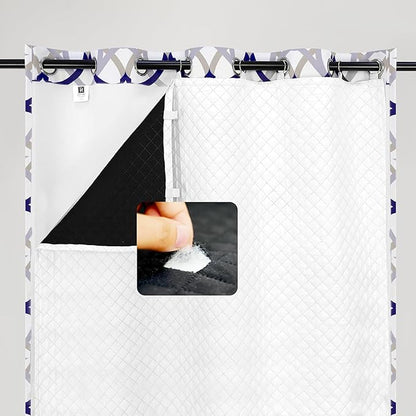 DriftAway Soundproof Thermal Insulated Quilted Curtain Liners by DriftAway