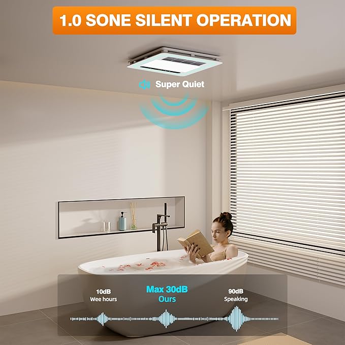 4 in 1 Bathroom Exhaust Fan - Image 5