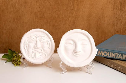 Air Purifying Healing Ceramic Object-Ancient Korean Demon Hunter's Face Roof - Image 4