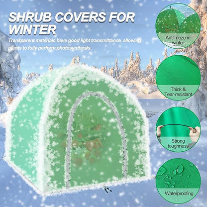 24.5″ *24.5″ *20.5″Mini Greenhouse Winter Plant Warm Covers - Image 4