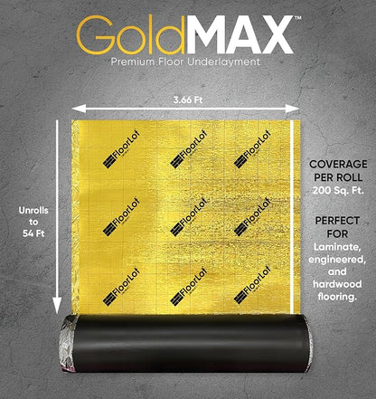 GoldMax Premium Floor Underlayment - Image 3