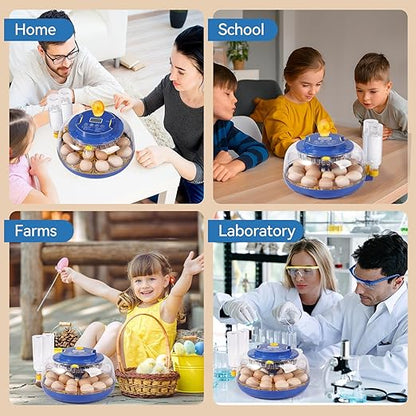 18 Egg Incubators for Hatching Eggs, Chicken Egg Incubator - Image 8
