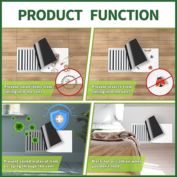 FINDMAG High Strength Magnetic Vent Cover, Wall Vents Covers - Image 4