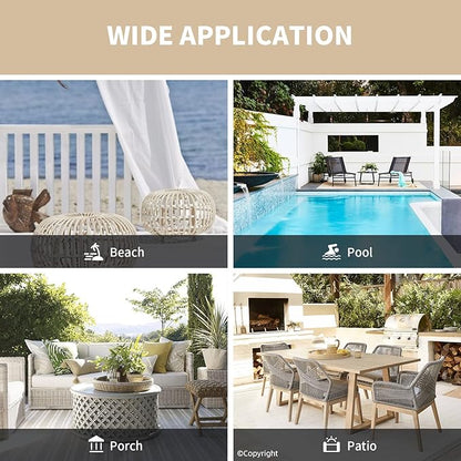 Waterproof Outdoor Curtain W52 x L84 - Image 8