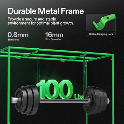 VIVOSUN S538 5x2 Grow Tent - Image 5