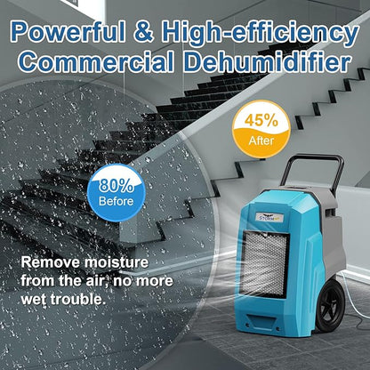 ALORAIR 180 Pints Smart WiFi LGR Commercial Dehumidifier - Image 5