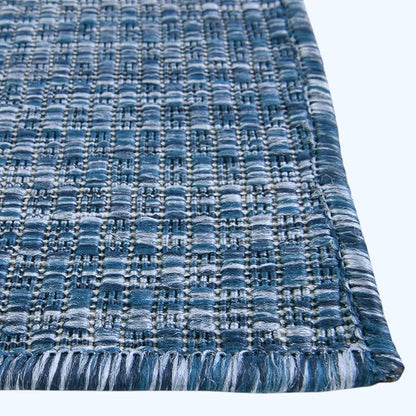 Unique Loom Collection Casual Transitional Solid Heathered Indoor/Outdoor - Image 5