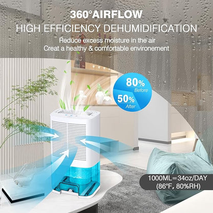 Dehumidifier 68oz Small Dehumidifier - Image 2