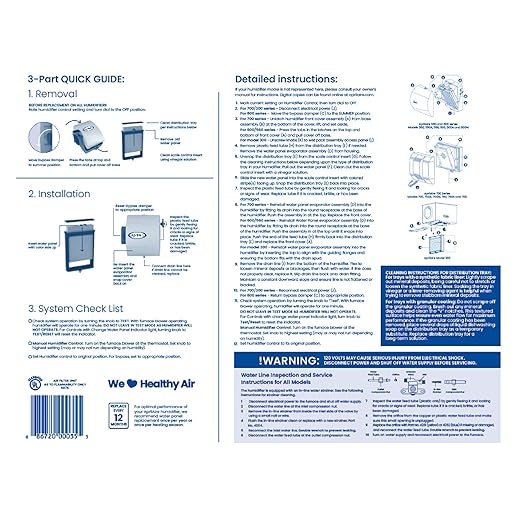 AprilAire 35 Water Panel Humidifier Filter Replacement - Image 8
