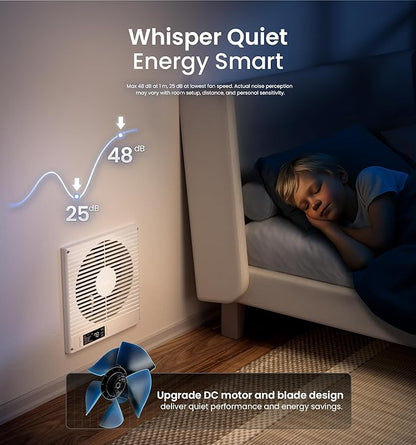 8" Room to Room Ventilation Fan - Image 5