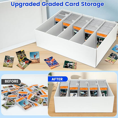 Pulchra 2 Pack Trading Graded Card Storage Box - Image 4