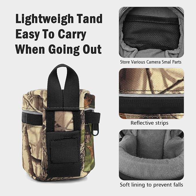 Camera Lens Case Lens Bag Compatible) - Image 4