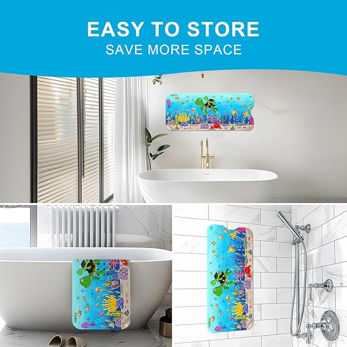 XIYUNTE Baby Bath Mat for Tub Non Slip Kids Bath Mat - Image 5