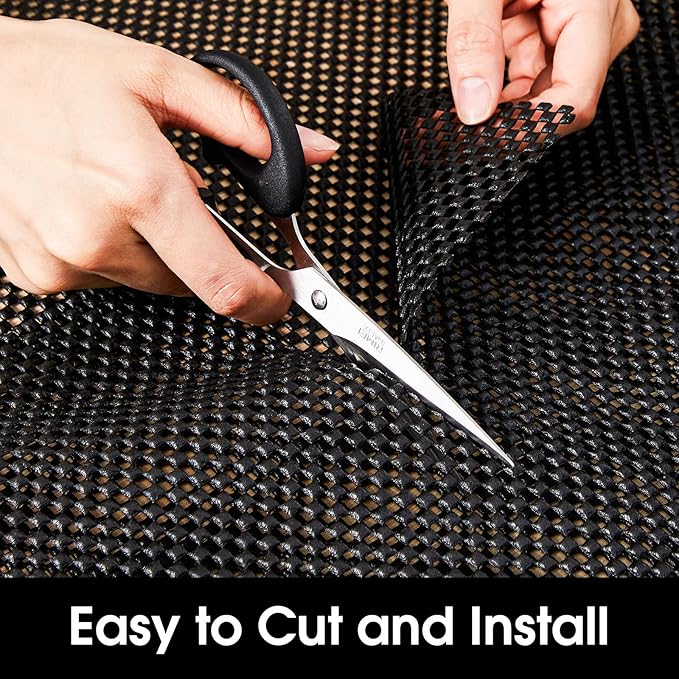 Shelf Liner for Kitchen Cabinet, Drawer Liners Non Slip Non Adhesive Thick Mat - Image 4