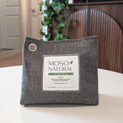 Moso Natural Air Purifying Bag 600g Premium Bamboo Charcoal Odor Absorber | Pet - Image 3