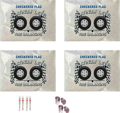 4-12-CFTB Tire Balancing Beads for Trucks, 2mm White Ceramic Beads, 12oz Packs - Image 3
