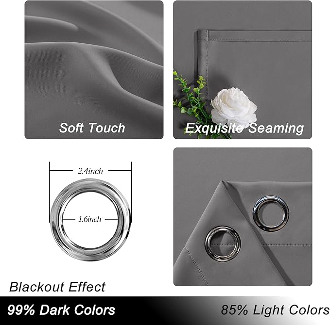 Hiasan Patio Sliding Door Curtain Panel, Bedroom Partition, Shared Office Space - Image 2