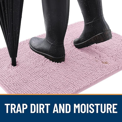 OLANLY Dog Door Mat for Muddy Paws 47x17, Absorbs Moisture and Dirt, Absorbent - Image 2