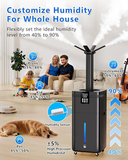 30L/7.93Gal Commercial Humidifier Large Room 4200 sq.ft, Whole House - Image 5