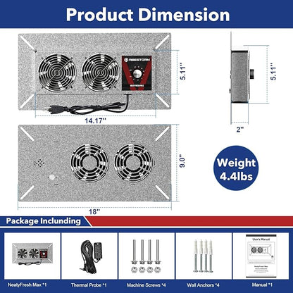 Abestorm Crawlspace Ventilation Fan - Image 7