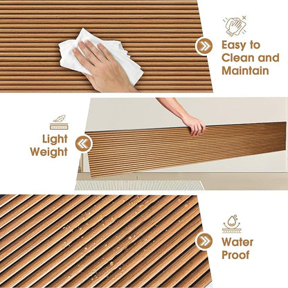 PS Wall Panels for Interior Wall Decor, Covers 129.16 sq.ft, Lightweight Wall - Image 5