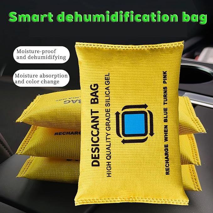 200g Dehumidifier Bag Silica Gel Car Dehumidifier Microwave Fast Reactivated - Image 2