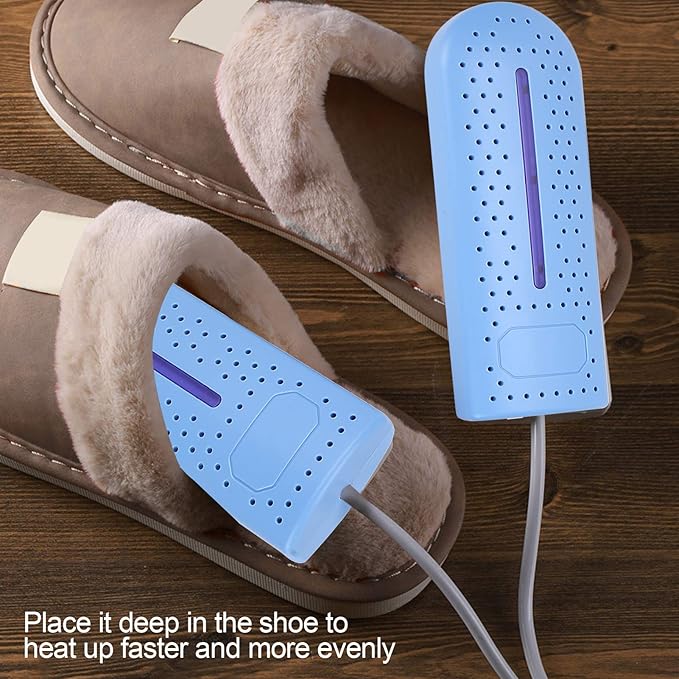 Shoe Dryer, 360° Heating Quick Drying Portable Boot Dryer, No Noise Foot Dryer - Image 7