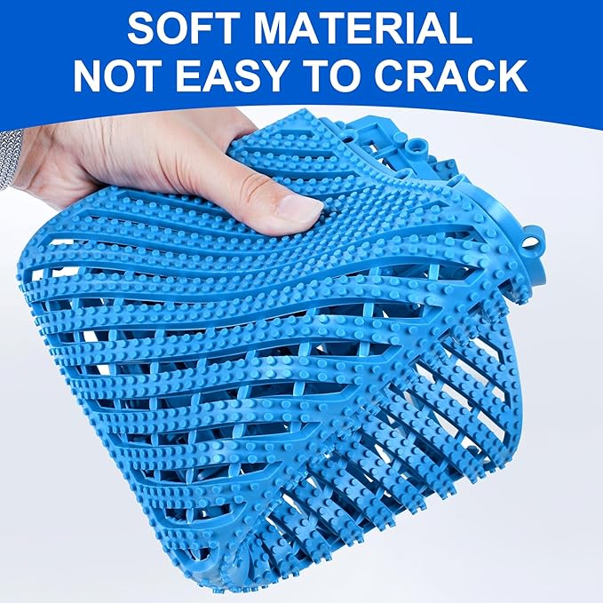 MYFAMIREA Modular Interlocking Cushion 12 Pack 11.8" x 11.8" Rubber Floor Tiles - Image 3