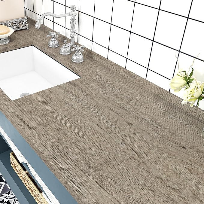 WESTICK Wood Walllpaper Peel and Stick Modern Wood Grain Contact Paper - Image 4