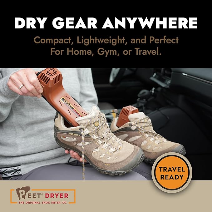 PEET, Power Plus Dryer, Lightweight & Portable Boot Dryer, Travel Shoe Dryer - Image 5