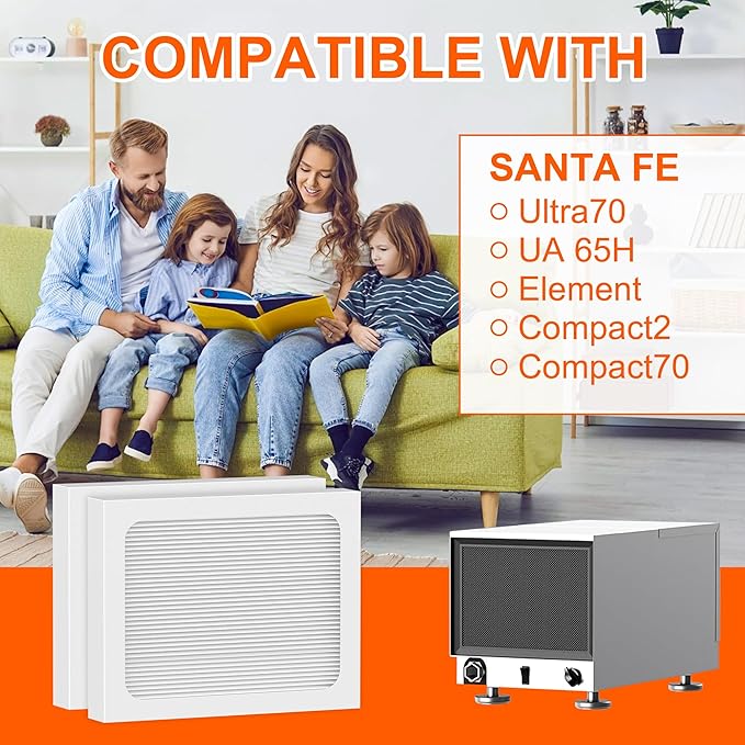 9 x 11 x 1 MERV 13 Replacement Dehumidifier Filter Compatible - Image 4