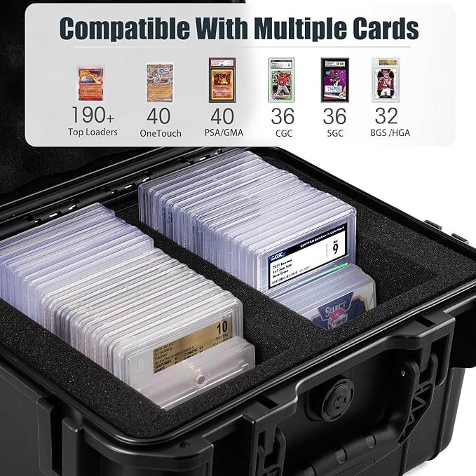 QINGUANG Graded Card Storage Box, Trading Card Case - Image 4