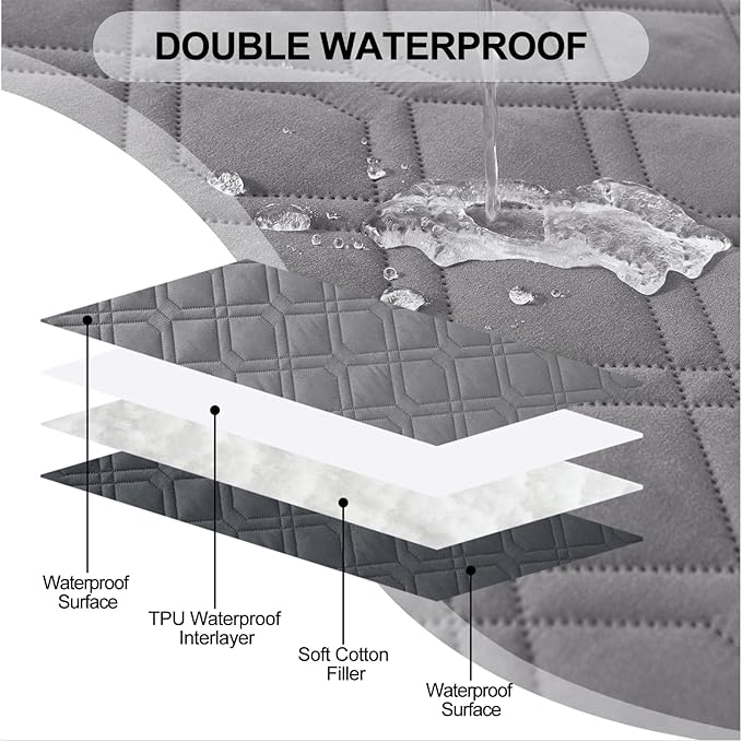 Smiry Reversible Waterproof Couch Covers - Image 2