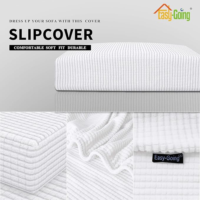 Easy-Going Stretch Loveseat Cushion Cover Sofa Cushion Furniture Protector Sofa - Image 6