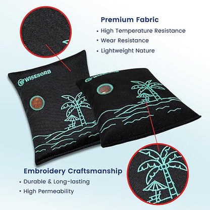500g x 2pcs Rechargeable Desiccant Packs, Reusable Car Dehumidifier, Microwave - Image 2
