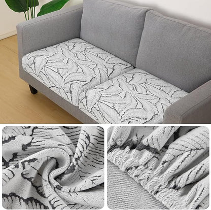 Fuloon Seat Cushion Covers, Stretch Couch Slipcovers Sofa Cushion Protective - Image 2