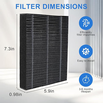 4-Pack Replacement Humidifier Filters Compatible - Image 2