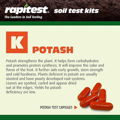 Rapitest Soil Test Kit for Gardens, Vegetables, Flowers and Lawns. USA designed - Image 5