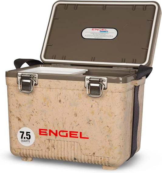 Engel UC7 7.5qt Leak-Proof, Air Tight, Drybox Cooler and Small Hard Shell by ENGEL