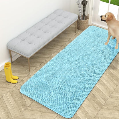OLANLY Dog Door Mat for Muddy Paws 59x24, Absorbs Moisture and Dirt, Absorbent by OLANLY