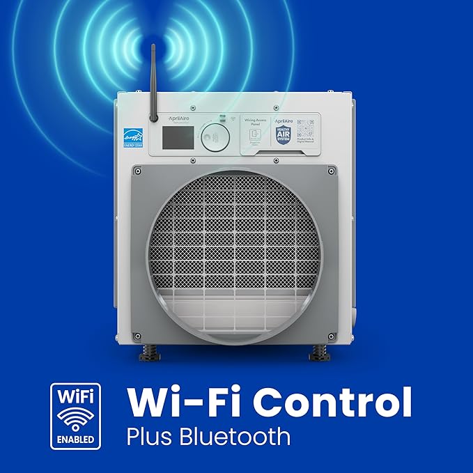 AprilAire E080W Smart Wi-Fi Whole-House Dehumidifier, 80-Pint ENERGY STAR - Image 7