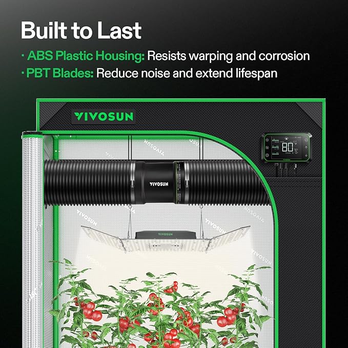 VIVOSUN 6” Inline Booster Duct Fan - Image 6