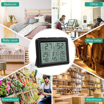ORIA Indoor Outdoor Thermometer, Digital Hygrometer Thermometer - Image 7