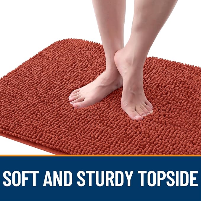OLANLY Dog Door Mat for Muddy Paws 47x32, Absorbs Moisture and Dirt, Absorbent - Image 4